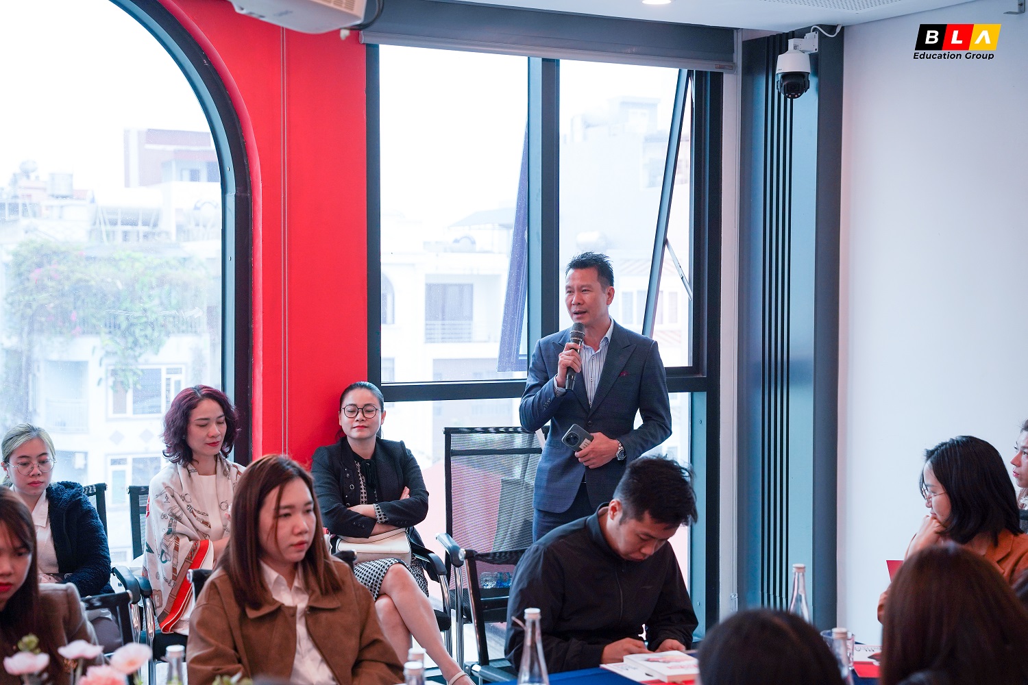 Ông Trịnh Khắc Tiệp - Đại diện Du học Panda chia sẻ